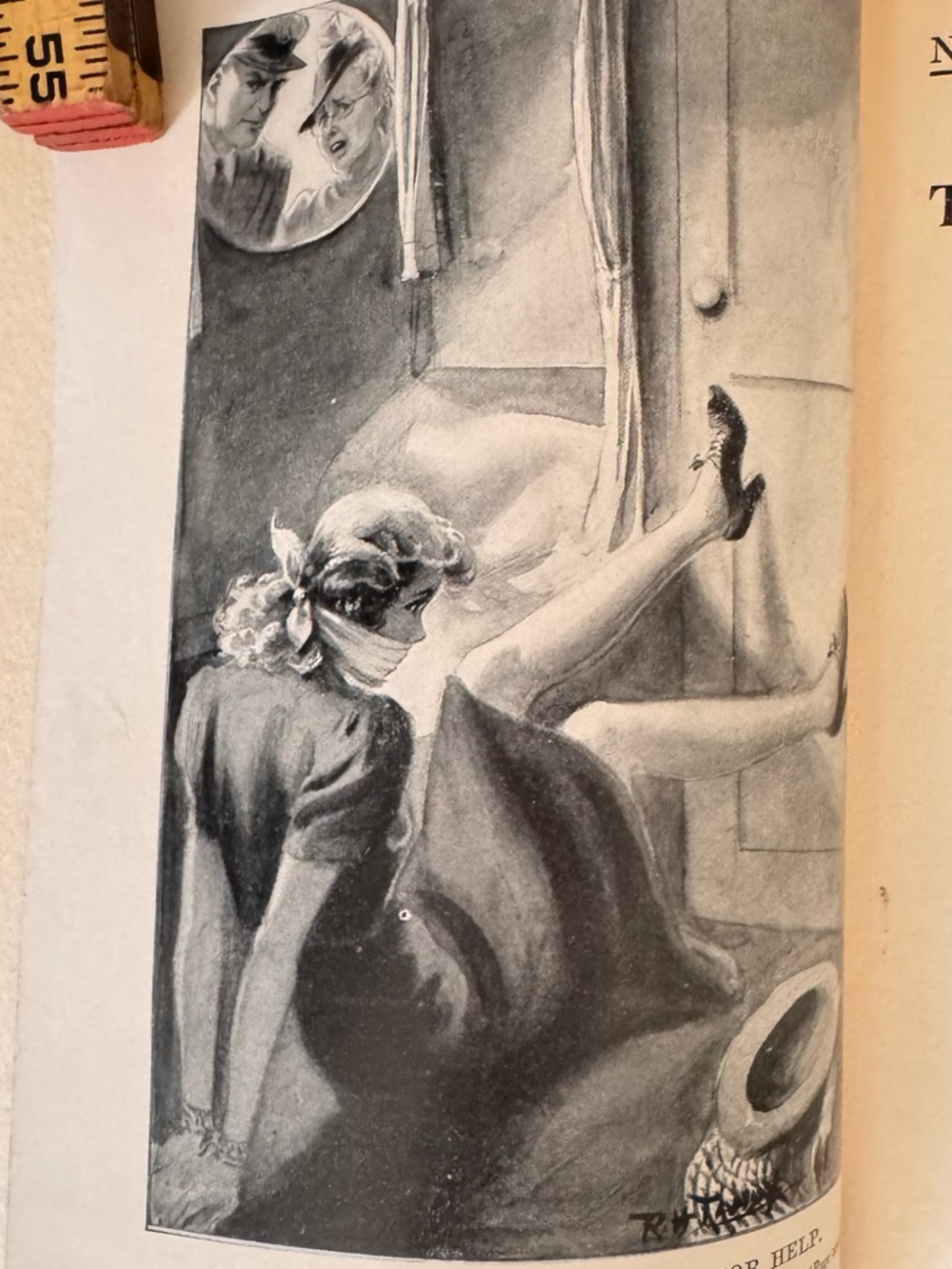 Nancy Drew 16 Clue Tapping Heels 1939C-3 First Edition Dust Jacket Carolyn Keene